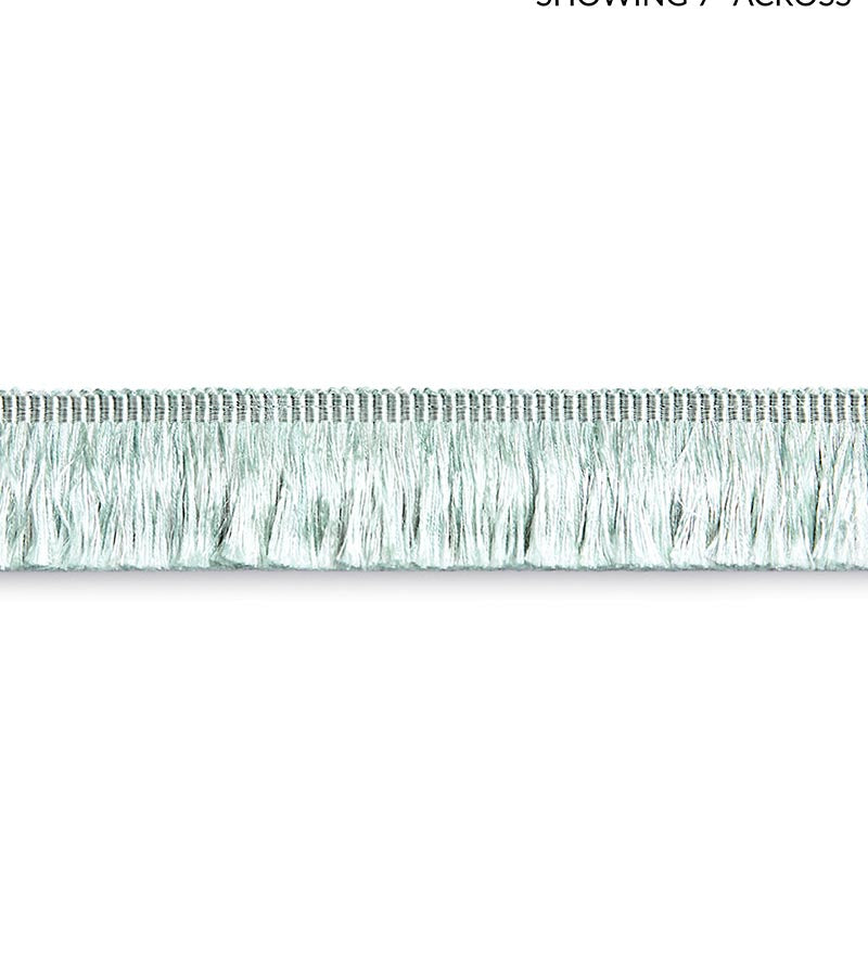 Scalamandre Gripsholm Brush Fringe Seaspray Trim Sample SCFC14970005