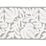 Scalamandre Coventry Embroidered Tape French Grey Trim Sample SCT32960005