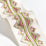 Scalamandre Flamme Embroidered Tape Pink And Green Trim SCT33350005