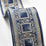 Scalamandre Archduke Embroidered Tape Navy Trimming Sample SCT33390005