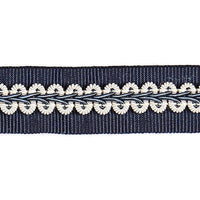 Scalamandre Cecile Gimp Tape Navy Trim SCV12430005