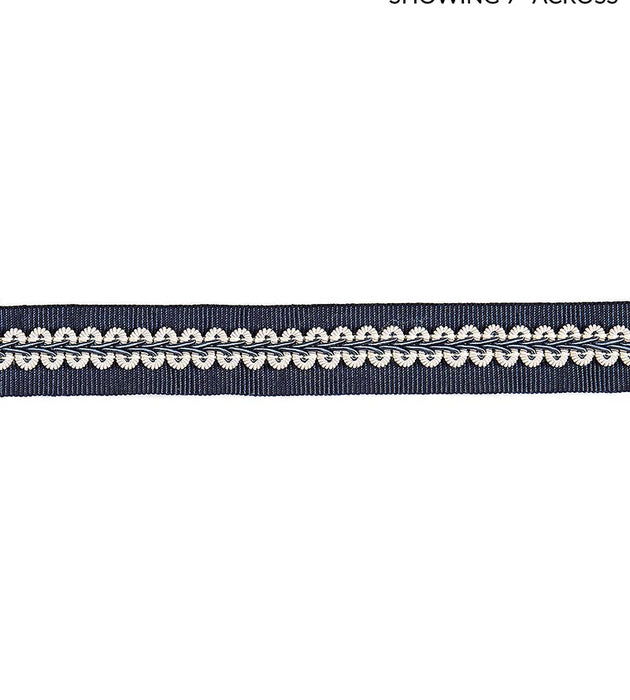Scalamandre Cecile Gimp Tape Navy Trim SCV12430005