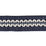 Scalamandre Cecile Gimp Tape Navy Trim Sample SCV12430005