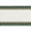 Scalamandre Odeon Shimmer Braid Ivy Trim Sample SCV12490005