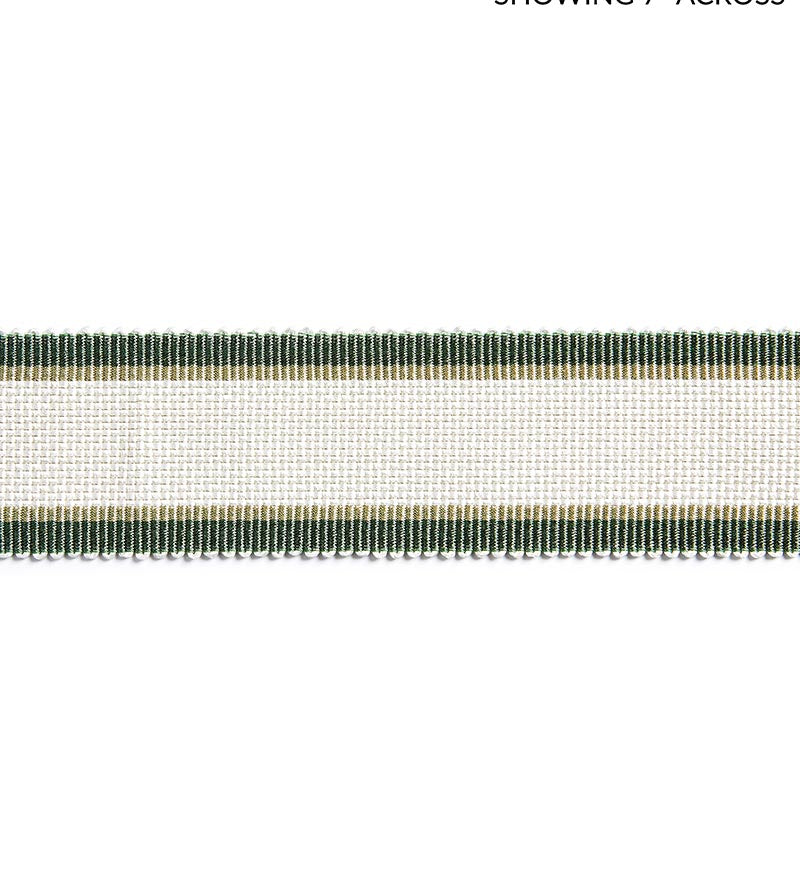 Scalamandre Odeon Shimmer Braid Ivy Trim Sample SCV12490005