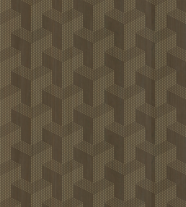 Scalamandre Tenor Walnut Wallcovering Sample SCWP885480005