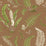Scalamandre Elsie De Wolfe Greens On Brown Wallpaper SCWP88592D0005