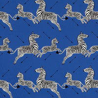 Scalamandre Zebras Petite Denim Fabric SC166410006