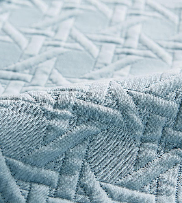 Scalamandre Canestro Matelasse Sky Fabric SC270080006