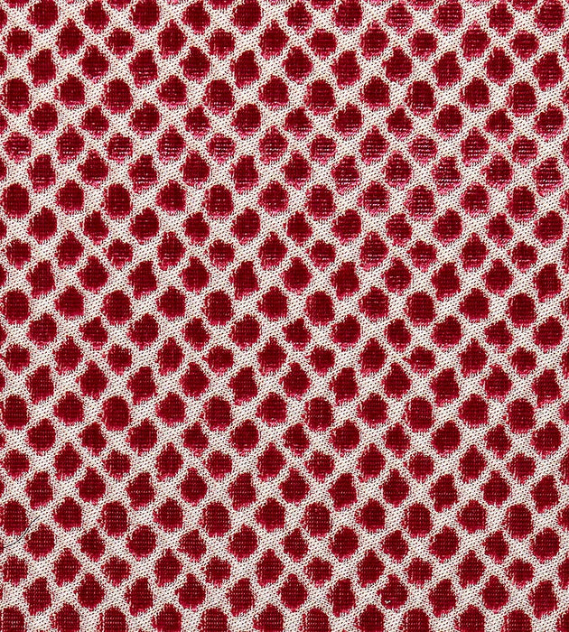 Scalamandre Etosha Velvet Framboise Fabric Sample SC270220006