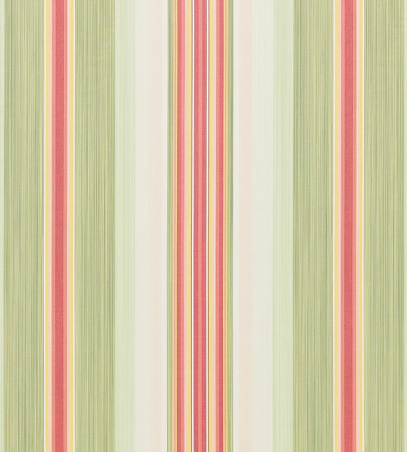 Scalamandre Simbolo Creams, Berries & Greens Fabric SC90010M0006