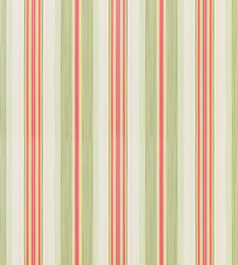 Scalamandre Simbolo Creams, Berries & Greens Fabric SC90010M0006