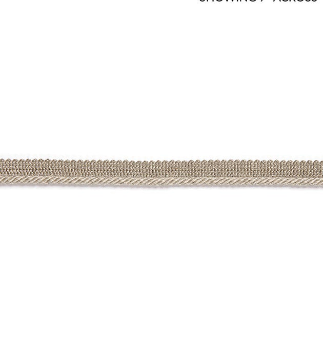Scalamandre Millstone Twisted Cord Greige Trim Sample SCC3040006