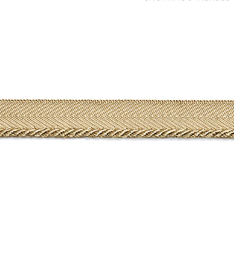 Scalamandre Avenue Cord Camel Trim Sample SCC3150006