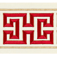 Scalamandre Imperial Embroidered Tape Lacquer Trim SCT32800006