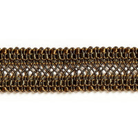Scalamandre Selena Gimp Braid Smoked Bronze Trim SCV12400006
