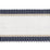 Scalamandre Odeon Shimmer Braid Lake Trim Sample SCV12490006
