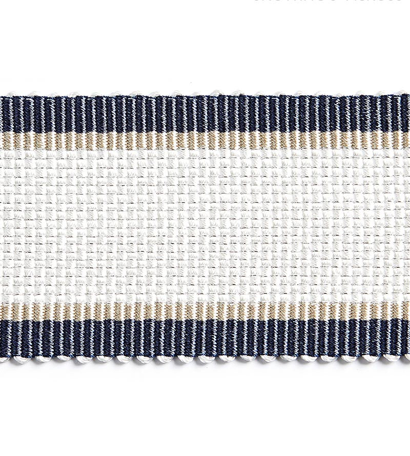 Scalamandre Odeon Shimmer Braid Lake Trim Sample SCV12490006