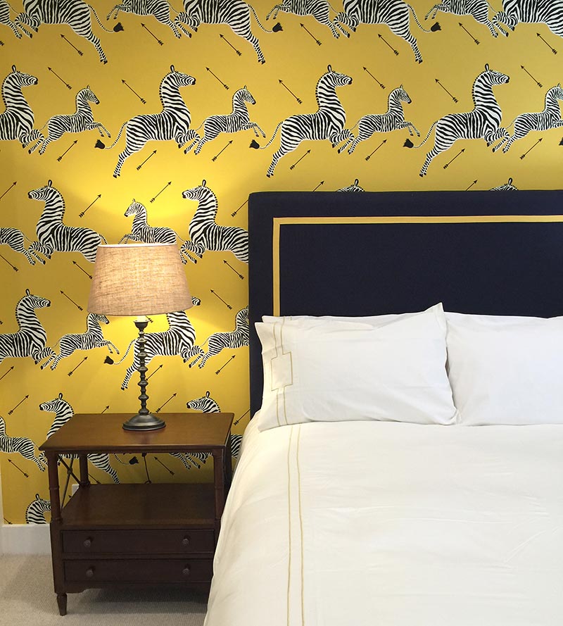 Scalamandre Zebras Yellow Wallpaper SCWP81388M0006