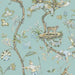 Scalamandre Chinoise Exotique | Removable Robin'S Egg Wallpaper Sample SCWP81547PS0006