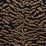 Scalamandre Tigress Wallcovering Bronze On Black Wallpaper Sample SCWP885060006
