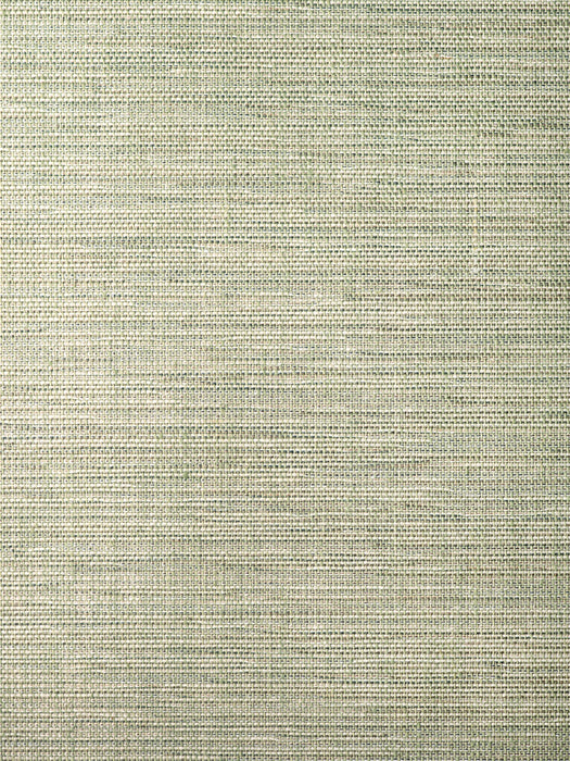 Scalamandre Ripley Linen Wallcovering Sage Wallpaper Sample SCWP885250006