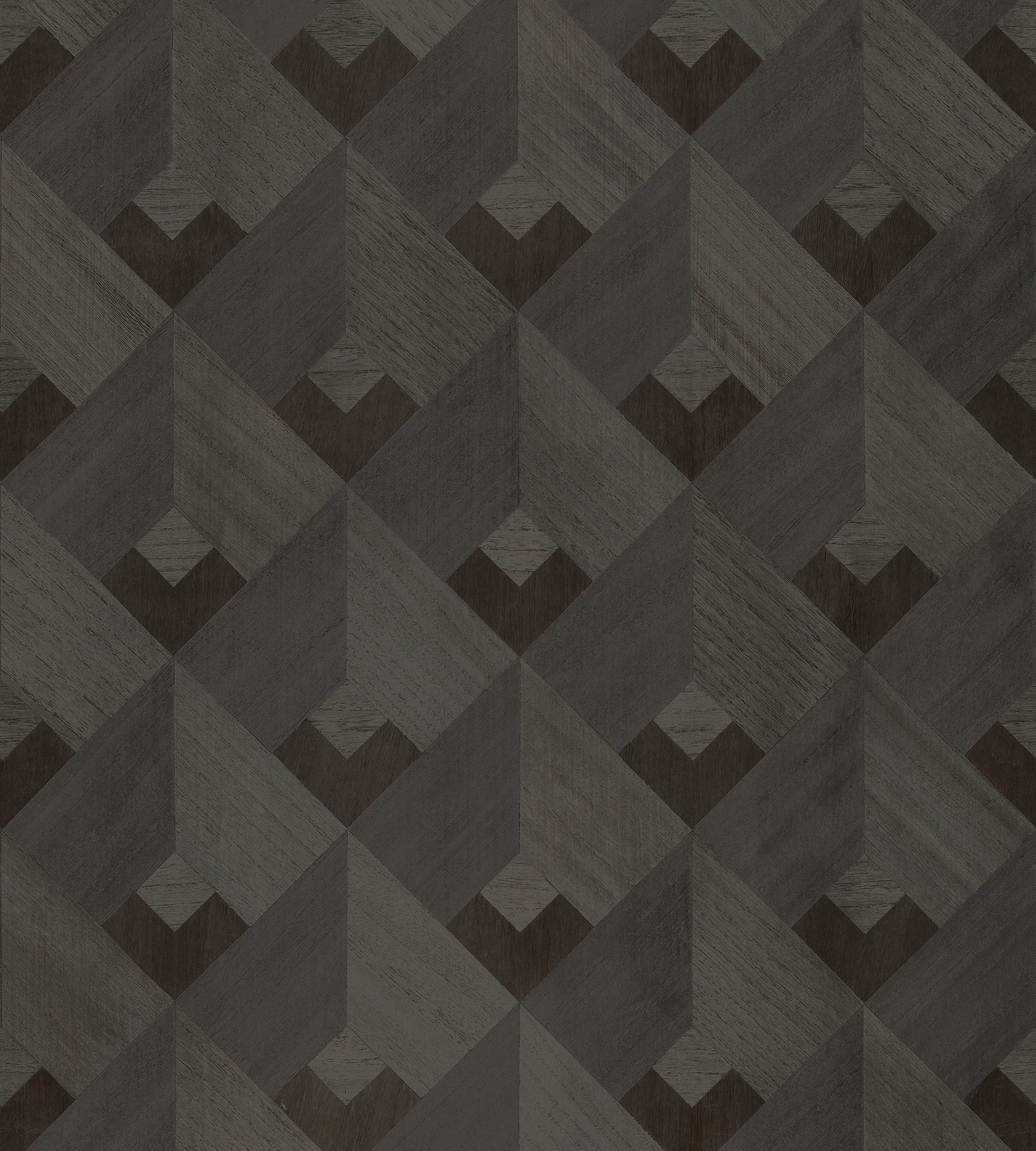 Scalamandre Stanza Charcoal Wallcovering Sample SCWP885500006