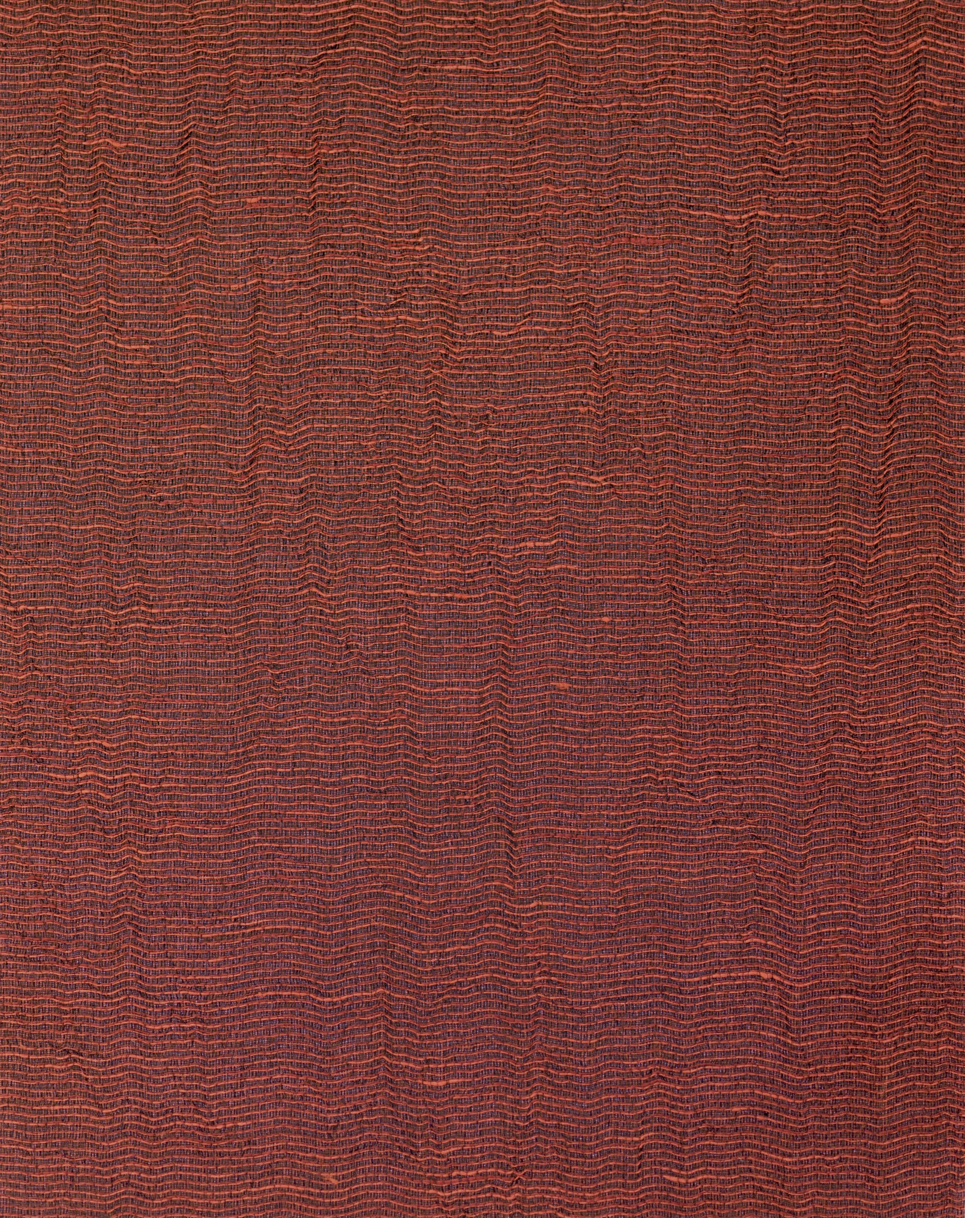 Scalamandre Aditi Crush Auburn Wallpaper Sample SCWP885810006