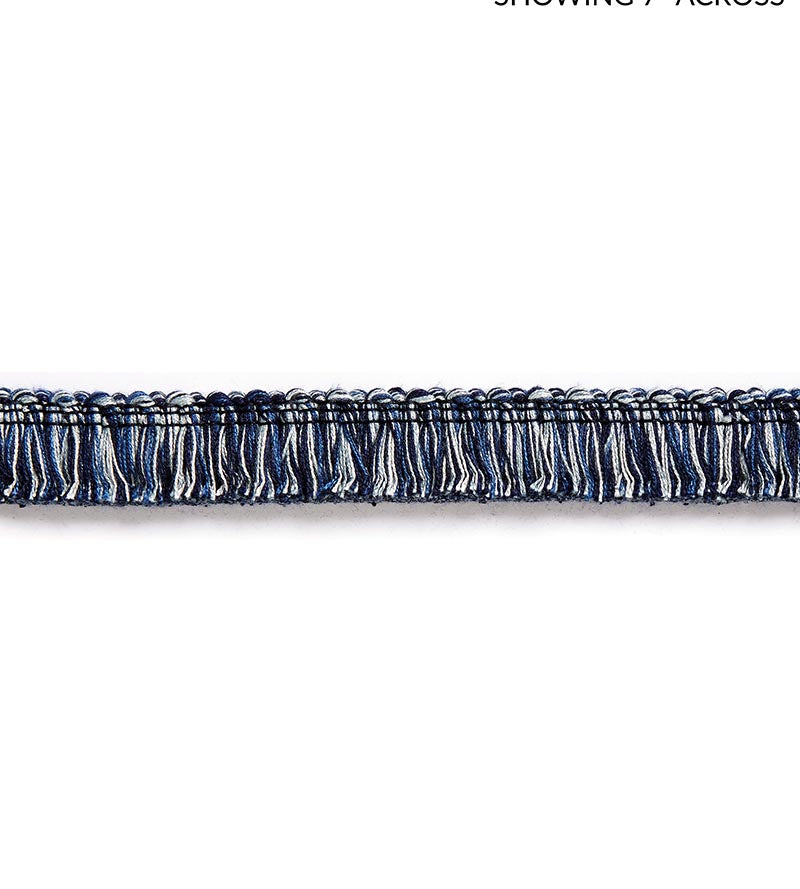 Scalamandre Gardiner Brush Fringe Indigo Trim SCFC14940007