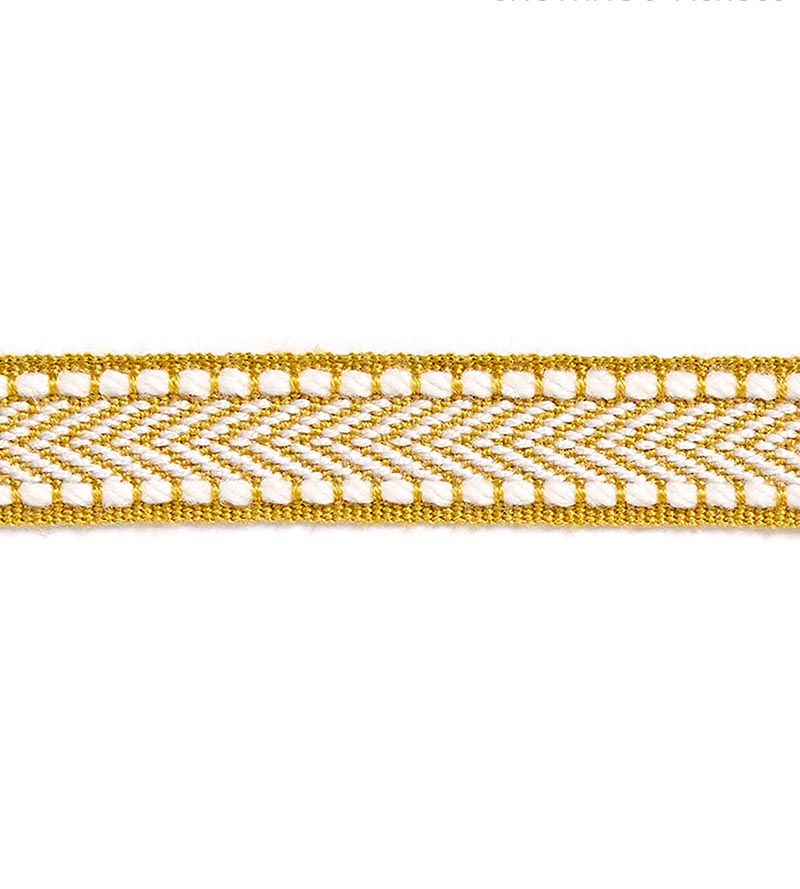 Scalamandre Watermill Gimp Brass Trim Sample SCT32860007
