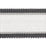 Scalamandre Odeon Shimmer Braid Mercury Trim Sample SCV12490007