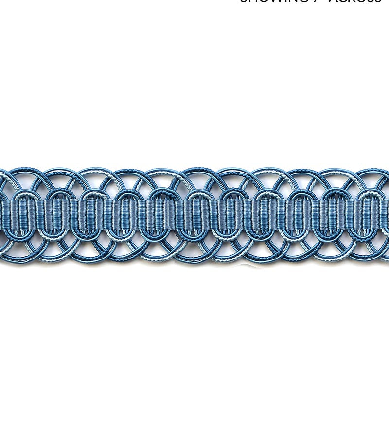 Scalamandre Le Mans Blues Trim SCV8750007