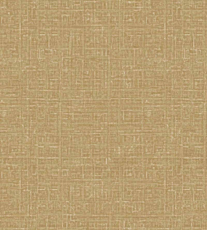 Scalamandre Chieti Gold Glimmer Wallpaper Sample SCWP885020007