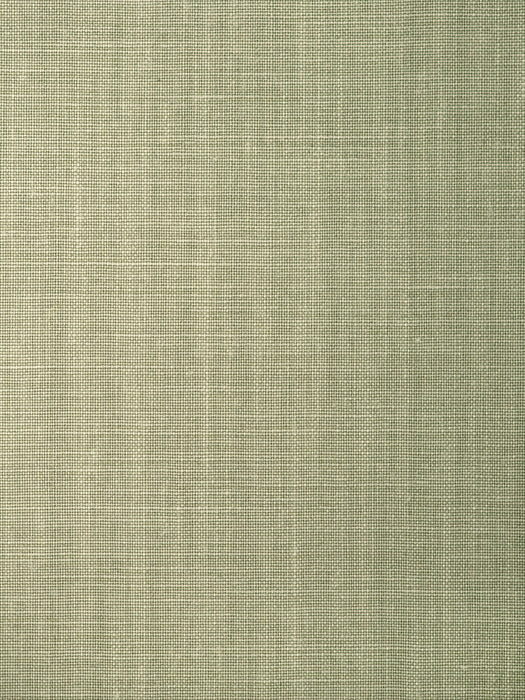 Scalamandre Whitmore Linen Wallcovering Pale Moss Wallpaper Sample SCWP885460007