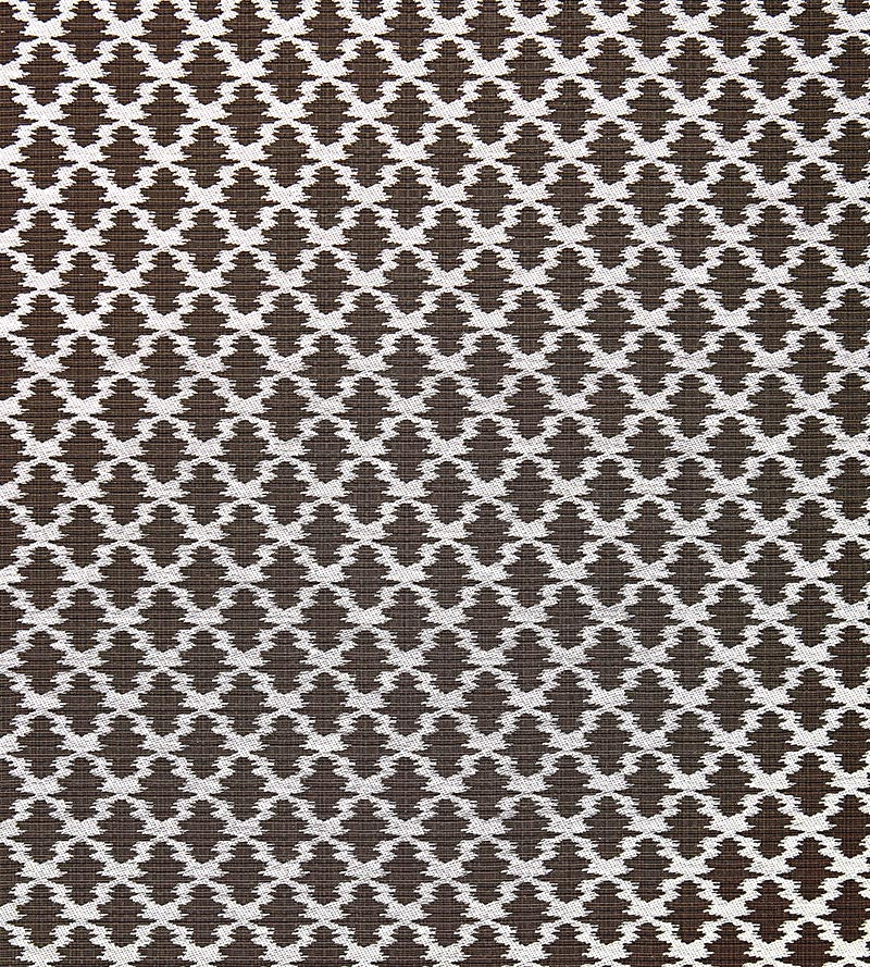Scalamandre Samarinda Ikat Black Walnut Fabric Sample SC270350008