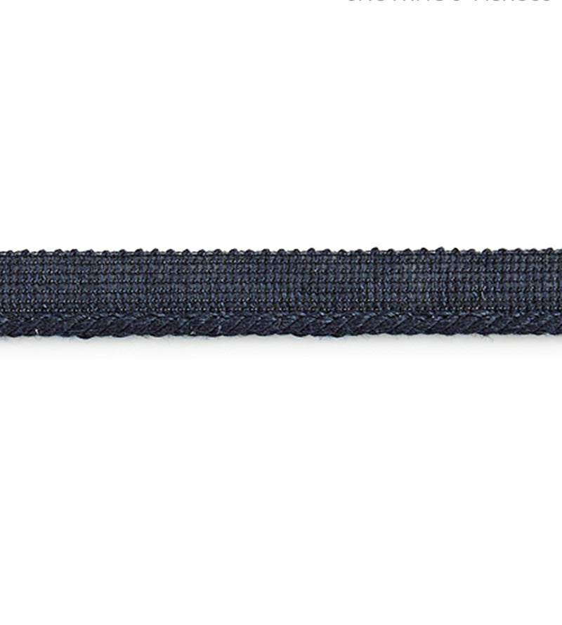 Scalamandre Sanna Linen Cord Indigo Trim Sample SCC3110008