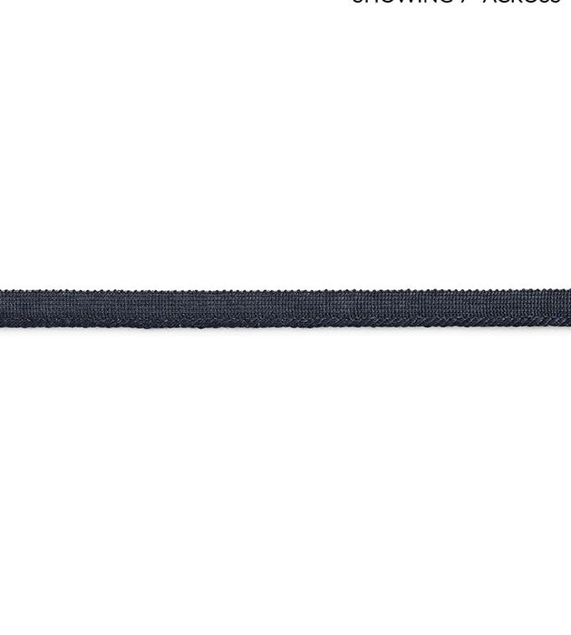 Scalamandre Sanna Linen Cord Indigo Trim Sample SCC3110008