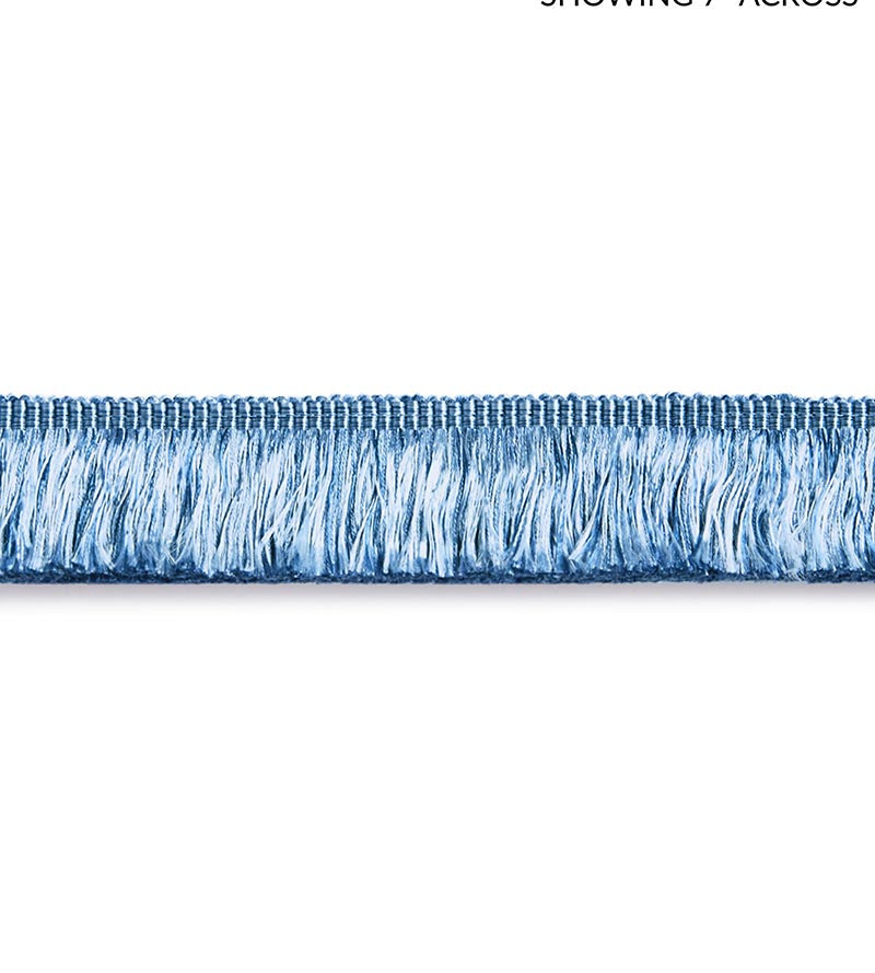 Scalamandre Gripsholm Brush Fringe Blue Jay Trim SCFC14970008