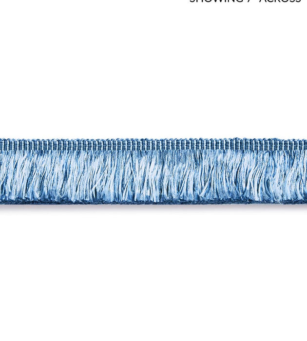 Scalamandre Gripsholm Brush Fringe Blue Jay Trim SCFC14970008