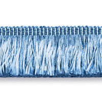 Scalamandre Gripsholm Brush Fringe Blue Jay Trim SCFC14970008