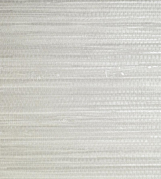 Scalamandre Pampas Silver Wallpaper Sample SCWP884380008