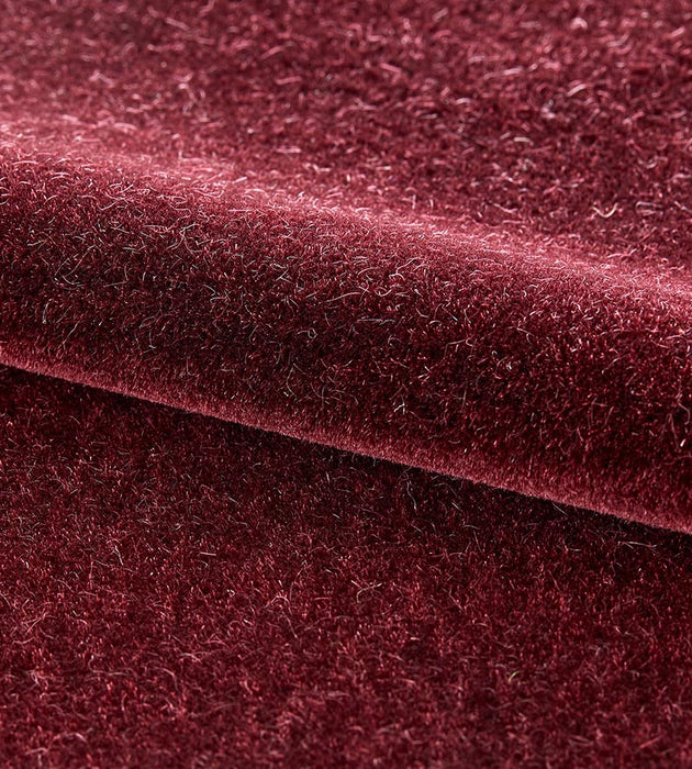 Scalamandre Asti Mohair Bordeaux Fabric SC363660009