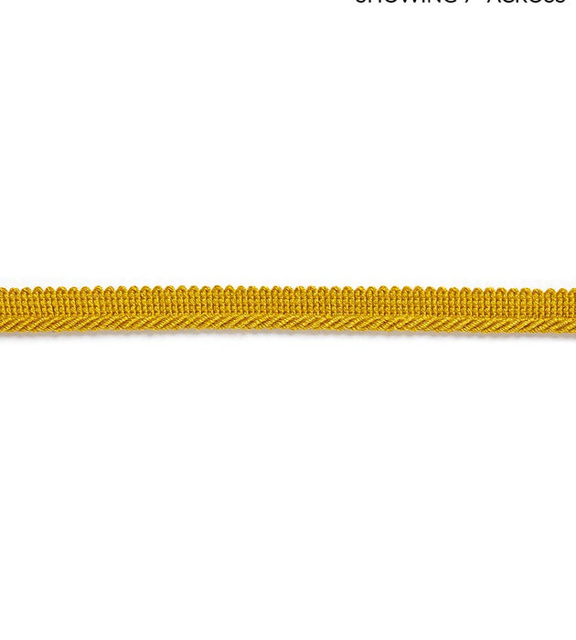 Scalamandre Millstone Twisted Cord Brass Trim Sample SCC3040009