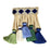 Scalamandre Follies Blues Trim SCFT13280009