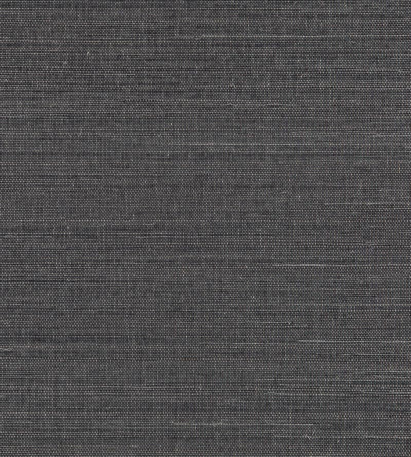 Scalamandre Fine Sisal Steel Wallpaper Sample SCWP883410009