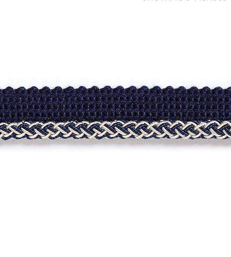 Scalamandre Georgica Braided Cord Indigo Trim SCC3030010