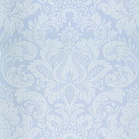 Scalamandre Daphne Canton Blue Wallpaper SCWP882130010