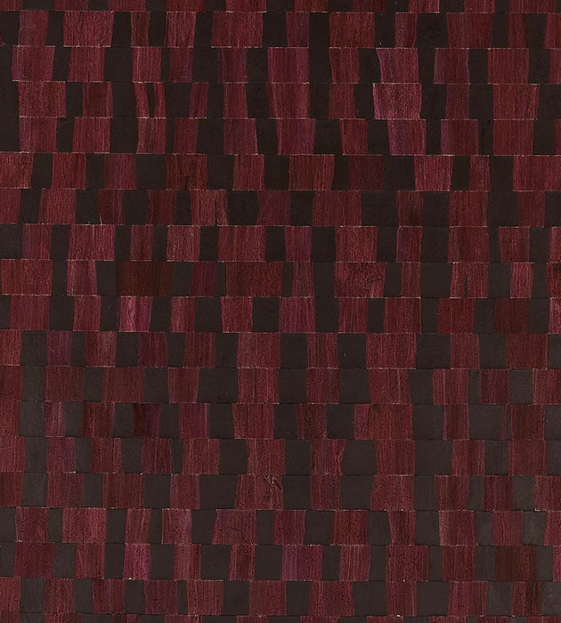 Scalamandre Capriccio Maroon Wallpaper SCWP884810010