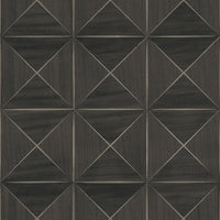 Scalamandre Ballad Dark Walnut Wallpaper SCWP885510010