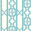Scalamandre Joanna Fret Turquoise Wallpaper Sample SCWP88582D0010